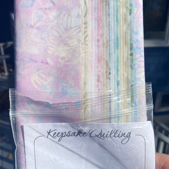 FABRIC BEACH BATIKS COLLECTION twenty assorted 10” pre cut squares NWT - Picture 3 of 5